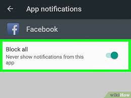 Block Notification on Facebook