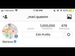 How do you get 1m followers on Instagram