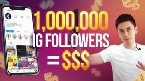 How much does Instagram pay for 1 million followers