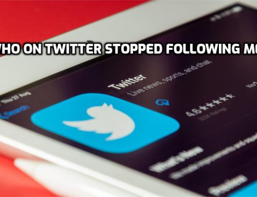 Who on Twitter stopped following me?