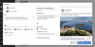 schedule Post on Facebook