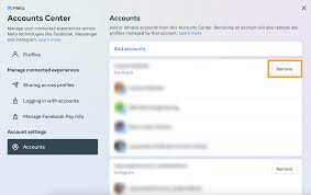 unlink instagram to facebook